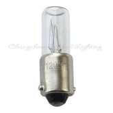 Miniature bulb 220V 5W ba9s base clear glass t8x28mm bulb